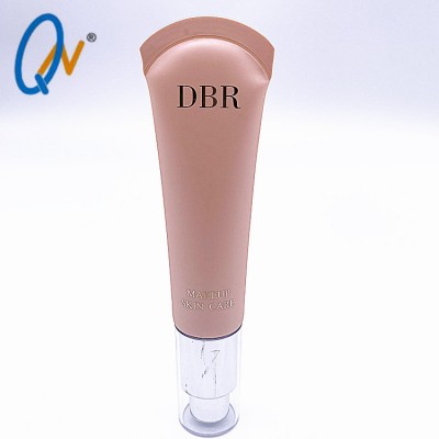 Factory hot sale eco cosmetic tube for BB cream container with airless pump brush tubes packaging